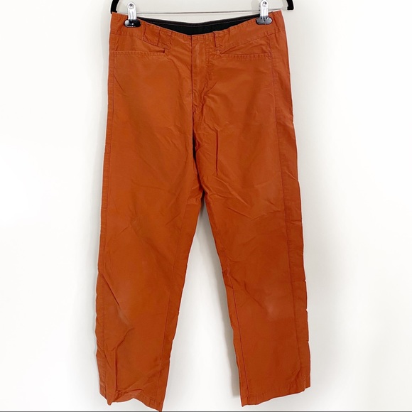 burnt orange cargo pants
